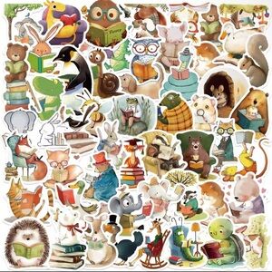 50 Whimsical Animal Reading Stickers